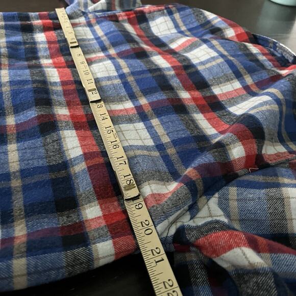 Jack South Jacket Mens Large Flannel Shirt Plaid Fleece Lining Shacket New York - Picture 9 of 13